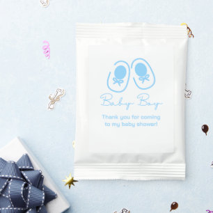 Baby Boy Blue Shoes Baby Shower Margarita Drink Mix