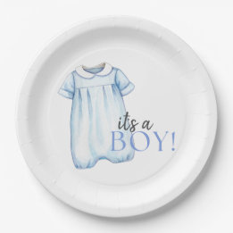 Baby Boy Bubble Paper Napkin Paper Plates