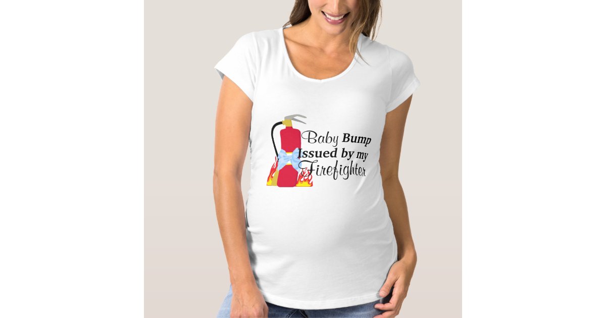 Baby Boy Bump Issued By My Firefighter Maternity Maternity ...