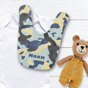Baby boy camouflage camo clothes Baby Bib