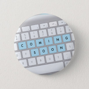 baby boy coming soon keyboard blue pregnant button