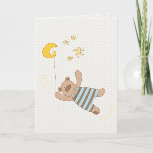 baby boy congratulations card