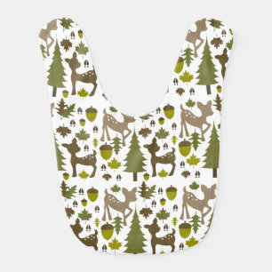 Baby Boy Deer Baby Bib