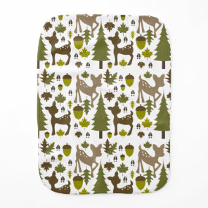 Baby Boy Deer Burp Cloth