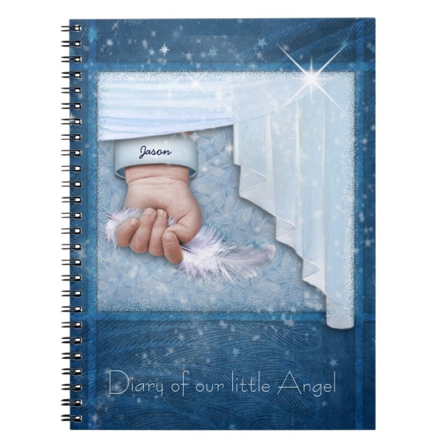 Baby Boy Diary Notebook (Front)