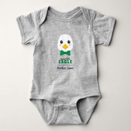 Baby Boy Eagle Green Bodysuit