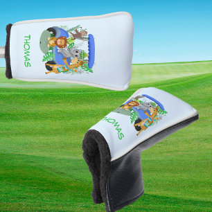 Baby Boy Elephant & Monkey Golf Head Cover