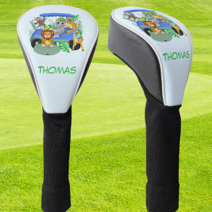 Baby Boy Elephant & Monkey Golf Head Cover