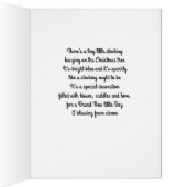 Baby Boy First Christmas Santa Workshop Christmas (Inside (Right))