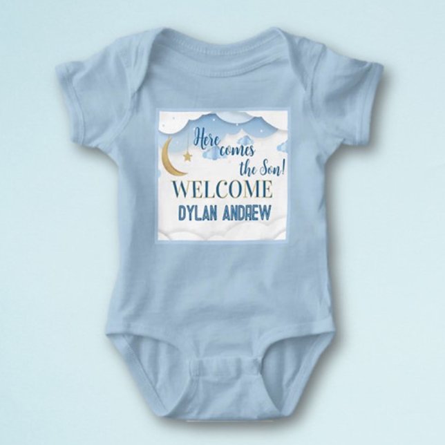 Baby Boy Gift! Welcome him with this Baby Bodysuit (Creator Uploaded)