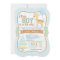Baby Boy Giraffe, Pastel Baby Shower Invite