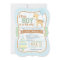 Baby Boy Giraffe, Pastel Baby Shower Invite