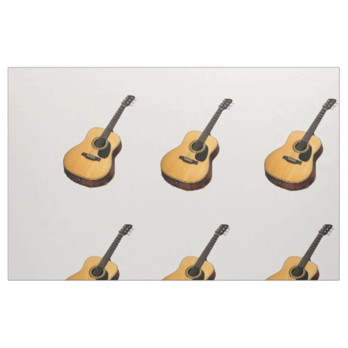 Baby Boy Guitar Grey Cotton Fabric