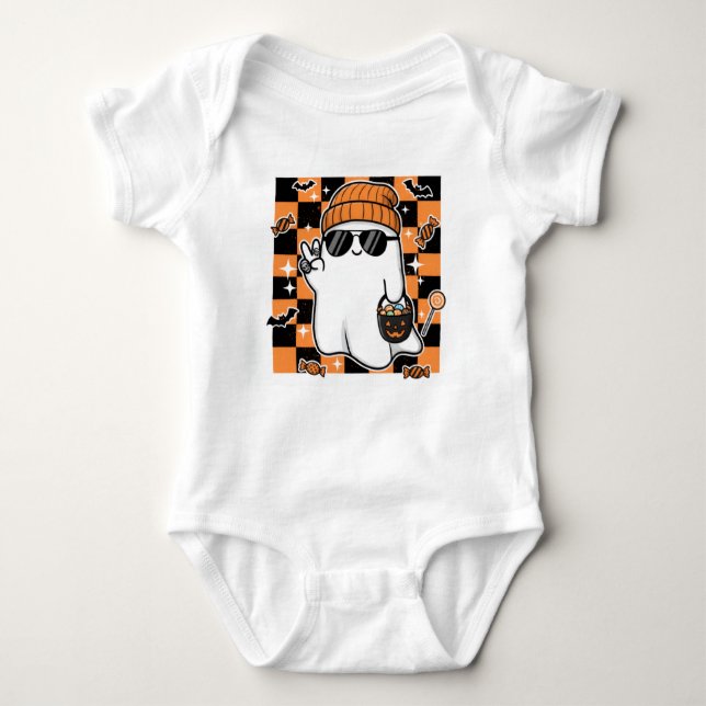 Baby Boy Halloween Shirt (Front)