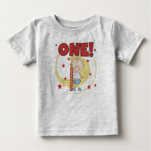 Baby Boy is One 1st Birthday Tshirts and Gifts