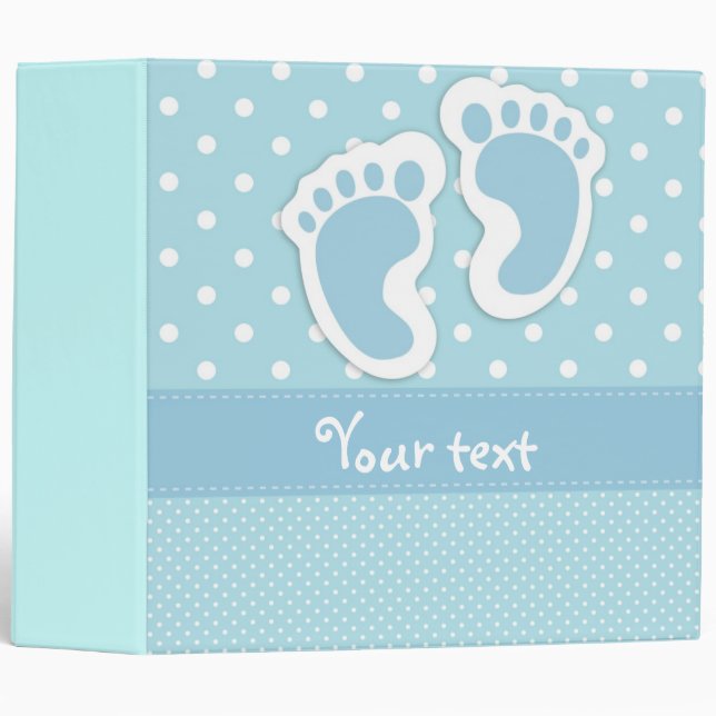 "Baby Boy" Keepsake Book Binder (Front/Spine)