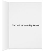 Baby boy lesbian couple cards (Inside (Right))