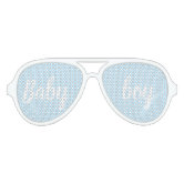 Blue Baby Shower Party Sunglasses Zazzle