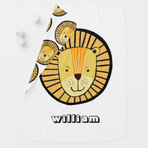 Baby Boy Lion Blanket