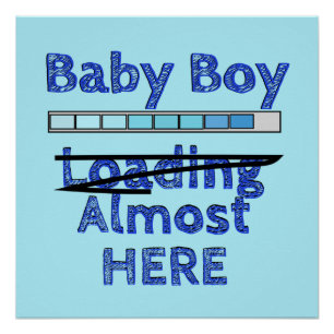 Baby Boy loading - Eighth month Poster