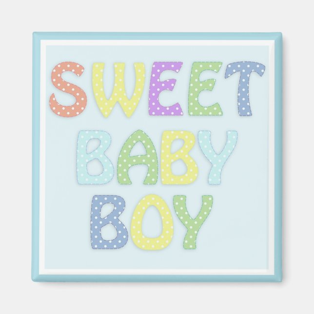 Baby Boy Magnet (Front)
