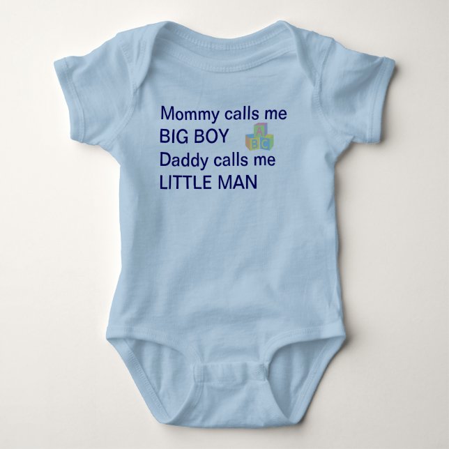 Baby Boy Man Shirt (Front)
