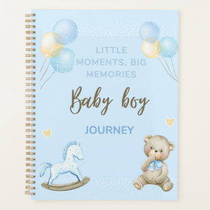 Baby Boy Memory Book Planner