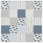 Baby Boy modern patchwork Fabric