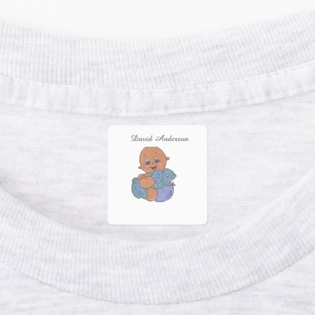Baby boy - name Labels (Affixed)