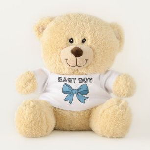 Baby Boy Name Personalized Gift Cute  Teddy Bear