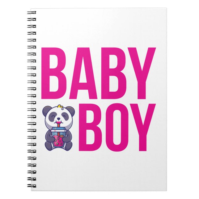 Baby Boy Notebook (Front)