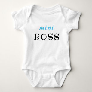 baby boy onepiece,  mini boss, baby shower gift,  baby bodysuit