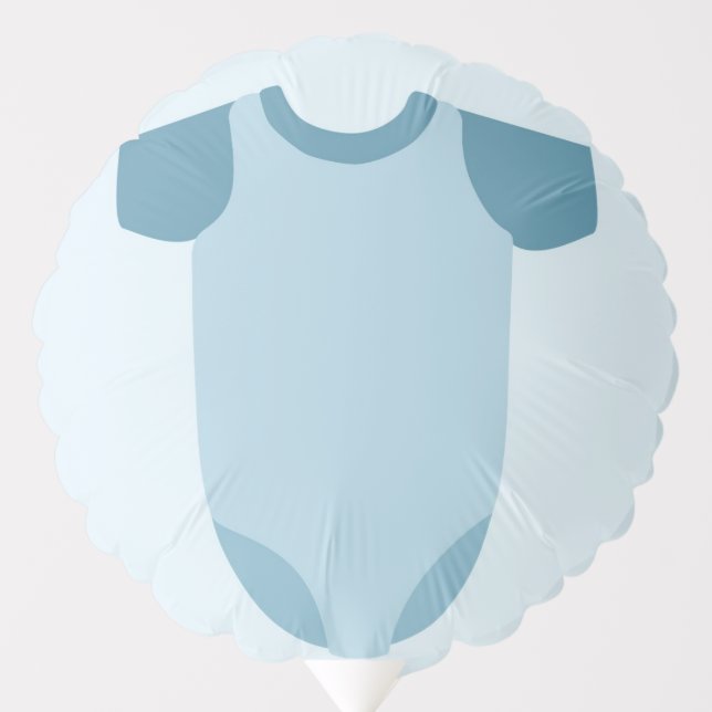 Baby Boy Onsie Medium Balloon (Front)