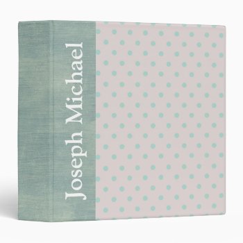 Baby Boy Personalized Custom Photo Album Gift 3 Ring Binder by Precious_Baby_Gifts at Zazzle
