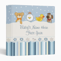 Baby Boy Photo Album Binder