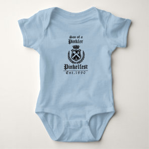 Baby Boy Pinkler Bodysuit