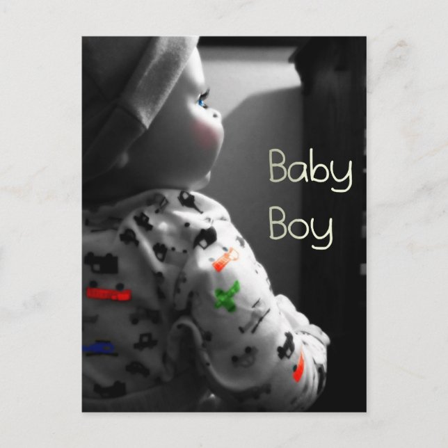 BABY BOY POSTCARD (Front)