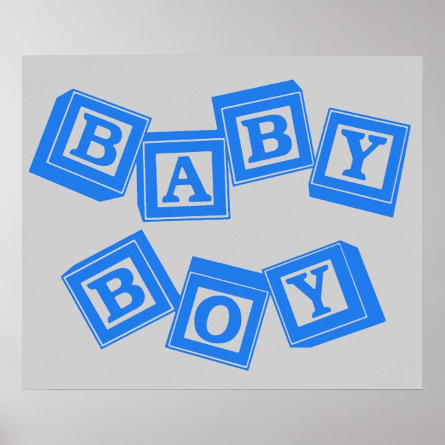 Baby boy poster (Front)