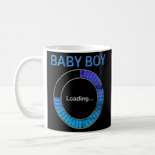 Baby Boy Pregnancy Announcement Expecting Parents  Coffee Mug