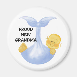 Baby Boy Proud Grandma Magnet