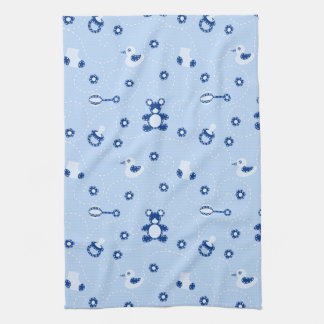 Baby-boy Quilt Pattern Kitchen Towel