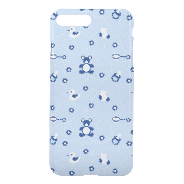 Baby-boy Quilt Pattern Uncommon iPhone Case (Back)