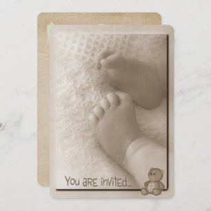 Baby Boy Shower Invitation