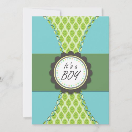 Baby Boy Shower Invitations