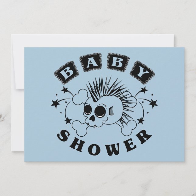 Baby Boy Shower Invite (Front)