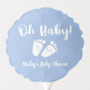 Baby Boy Shower Oh Baby Balloon