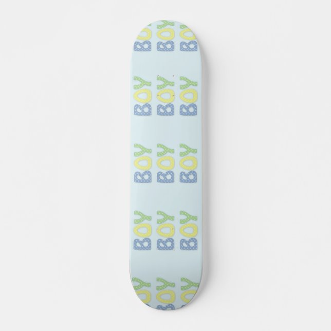 Baby Boy Skateboard Deck (Front)