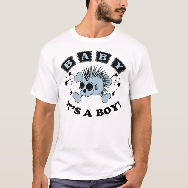 Baby Boy Skull T-Shirt (Front)