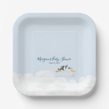 Baby Boy "Special Delivery" Stork Baby Shower