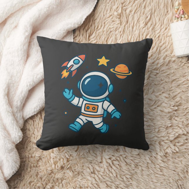 Baby Boy T-shirt, Toddler Graphic Tee, Throw Pillow (Blanket)